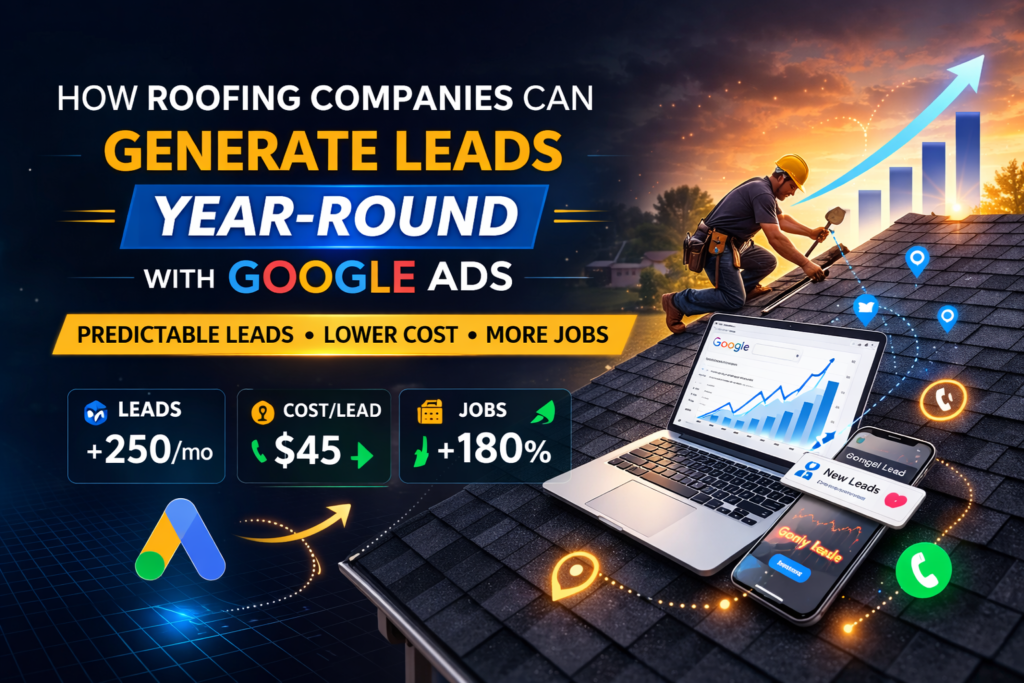 Google Ads for roofing leads